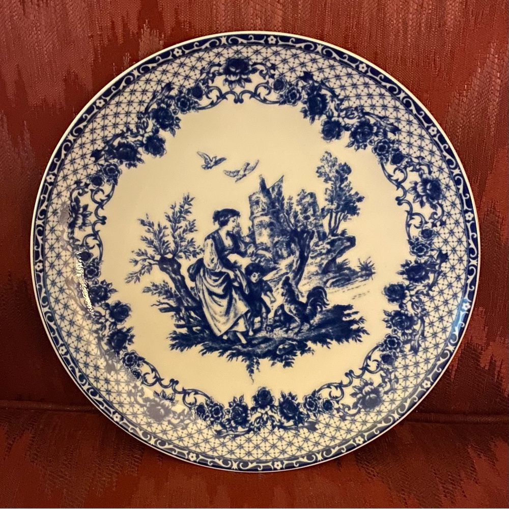 Formalities by Baum Bros. Luncheon Plate EUC